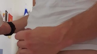 NoNutNovember day 19 – Needed to stick my frustrated dick in tenga toy