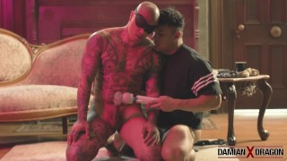 Muscular Gay Dominated By Hung Lover