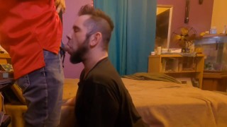 when your GF is mad and won’t suck your dick