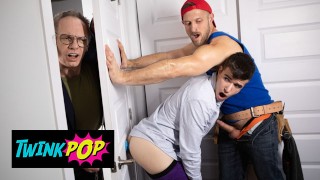 TWINKPOP – Paul Wagner Tries To Be Really Calm As He Fucks Maverick Sun While Talking To The Client